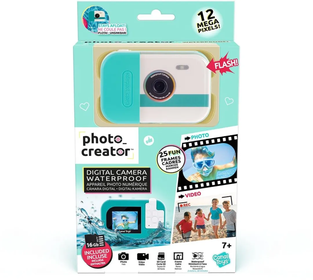 Canal Toys Fotomaker CLK 079 Waterdichte Camera - 3m - Incl. SD-kaart