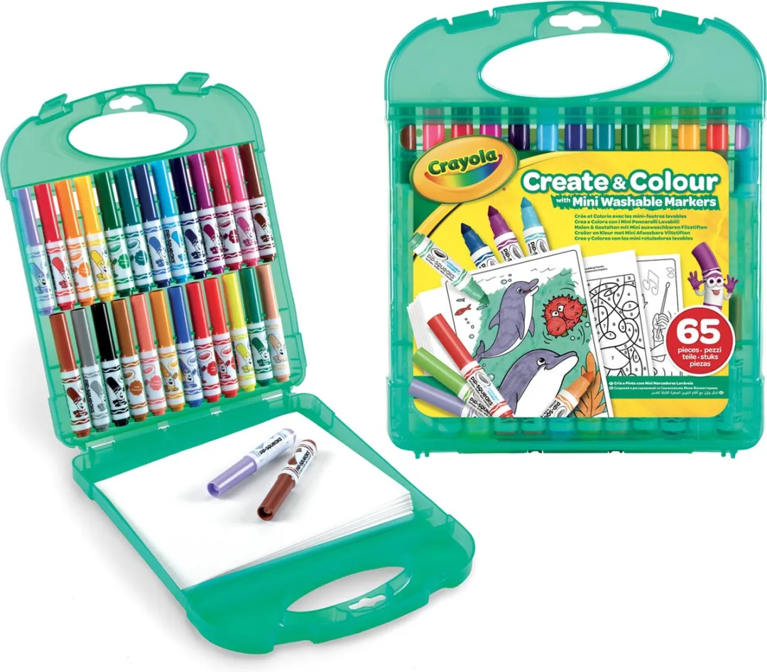 Crayola Viltstiften Kleurkoffer