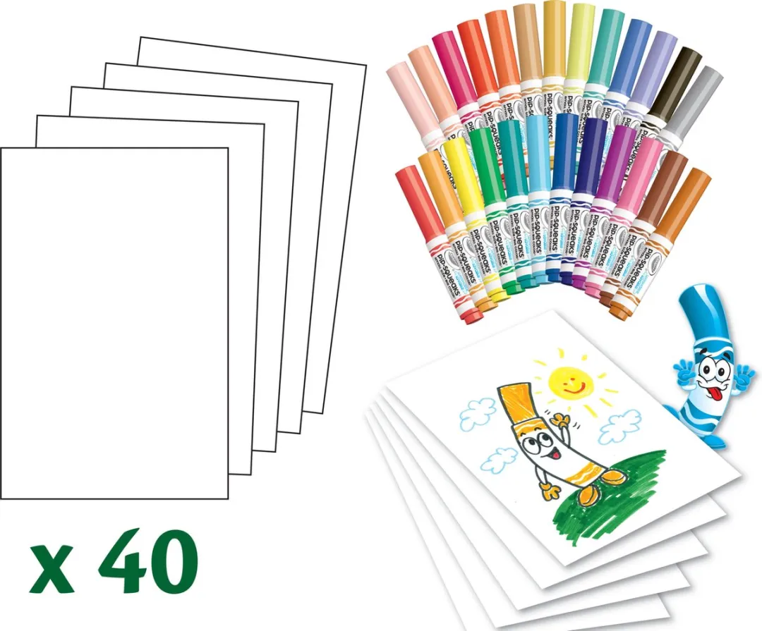 Crayola Viltstiften Kleurkoffer - 65 Stuks - Veelkleurig