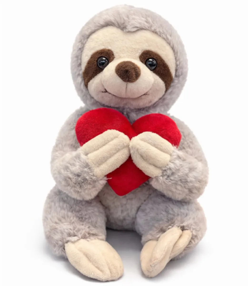 Topknuffels Luiaard Pluche Knuffel 28cm