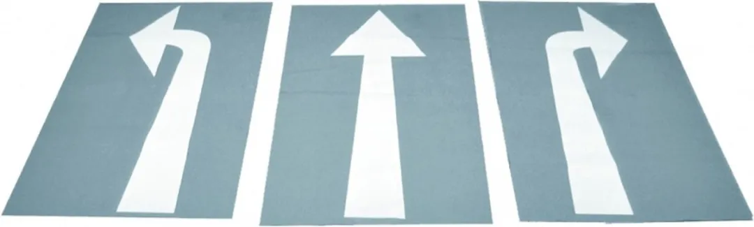 Beleduc Set van 3 Rijbanen Grijs