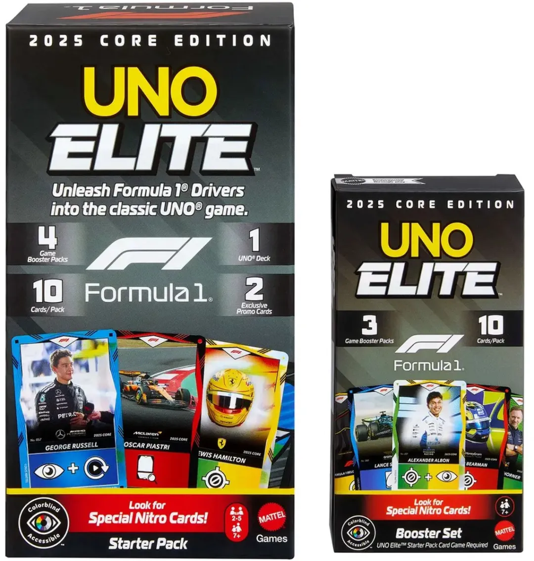 Mattel UNO Elite Booster-Set F1