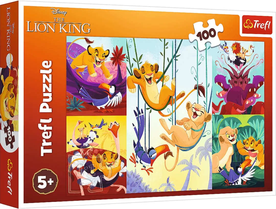 Trefl Disney Dappere Leeuw Legpuzzel 100 Stukjes