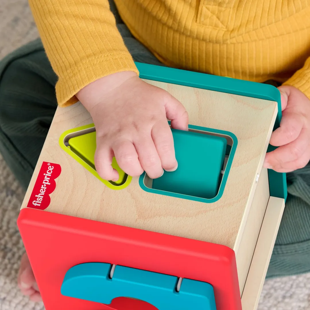 Mattel Houten Activity Cube - Multicolor