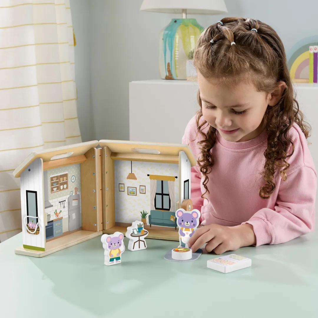 Mattel Fisher-Price Houten Speelhuisje - Multicolor