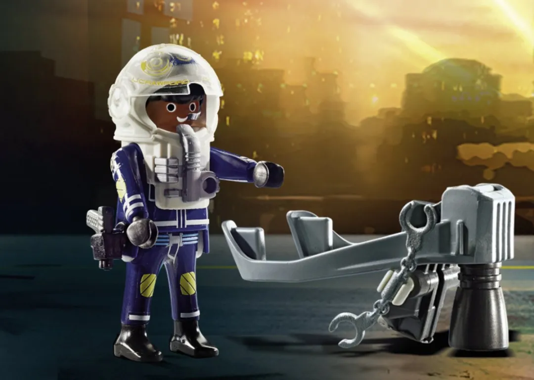 Playmobil City Action Politiejetpack 70782 - Multicolor