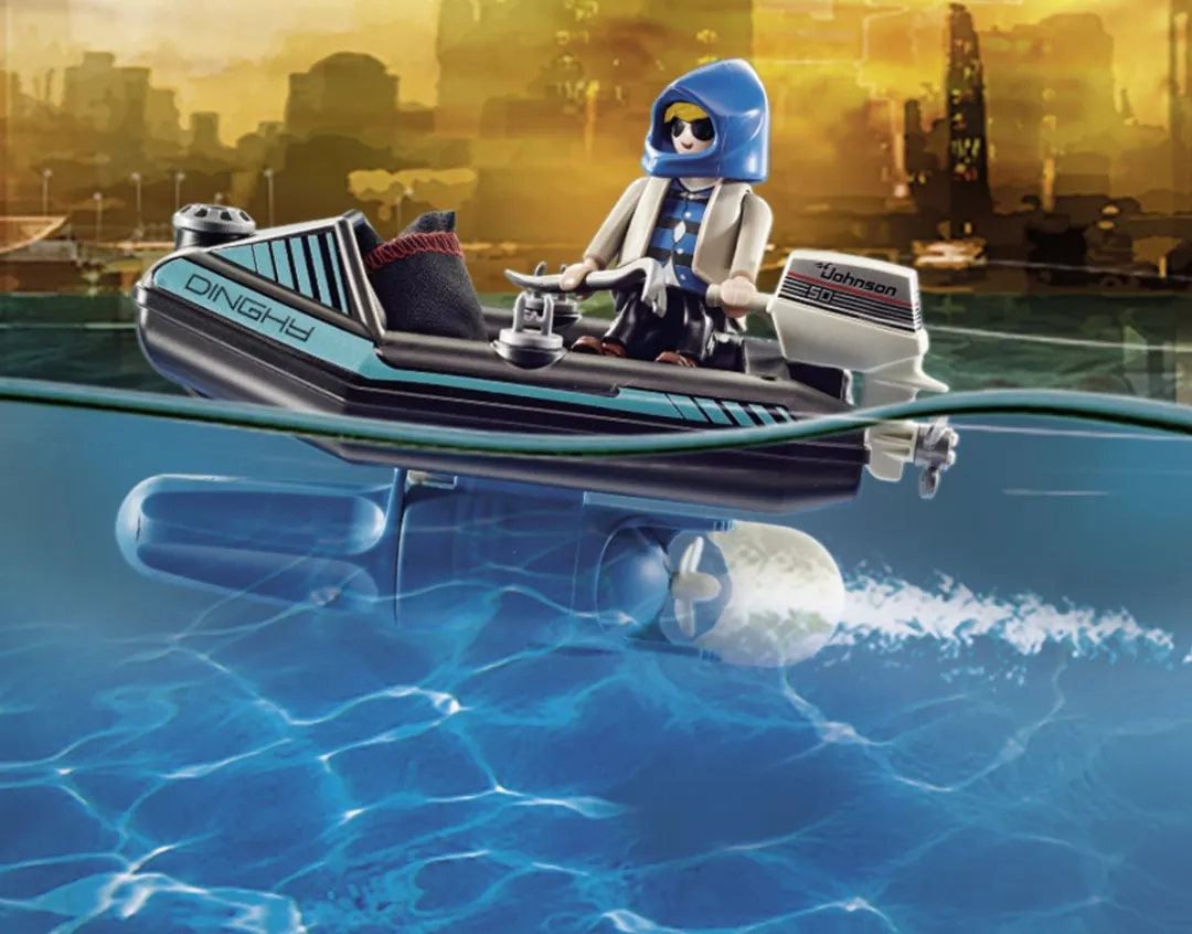 Playmobil City Action Politiejetpack 70782 - Multicolor