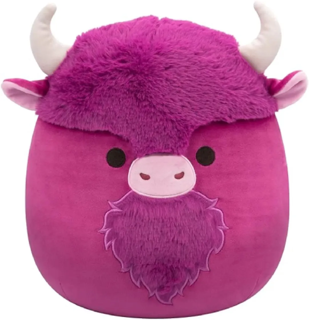 Squishmallows Dave de Bizon Pluche Knuffel 20cm