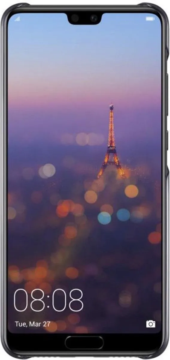 Huawei P20 Hoesje - Zwart - 51992349 - afbeelding 6 van 6