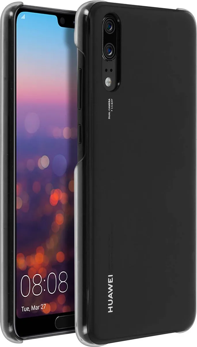 Huawei P20 Hoesje - Zwart - 51992349