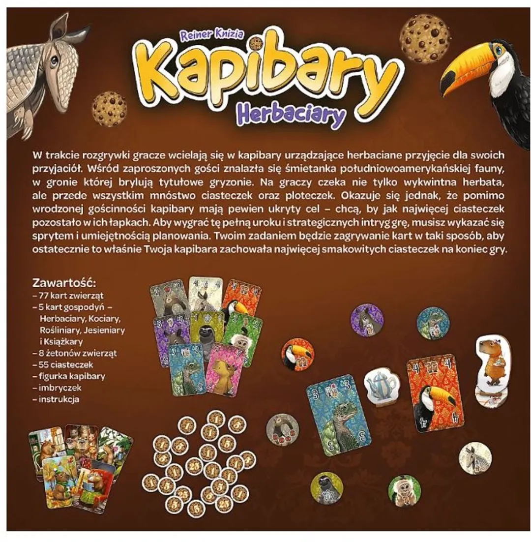 Trefl Kapibary Herbaciary Kaartspel - Strategie - 2-5 Spelers