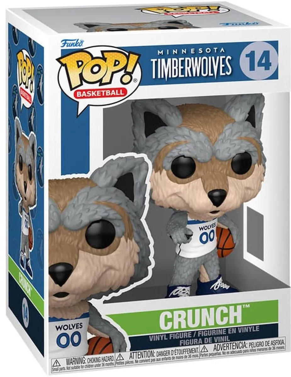 Funko Pop! NBA Mascots Crunch the Wolf