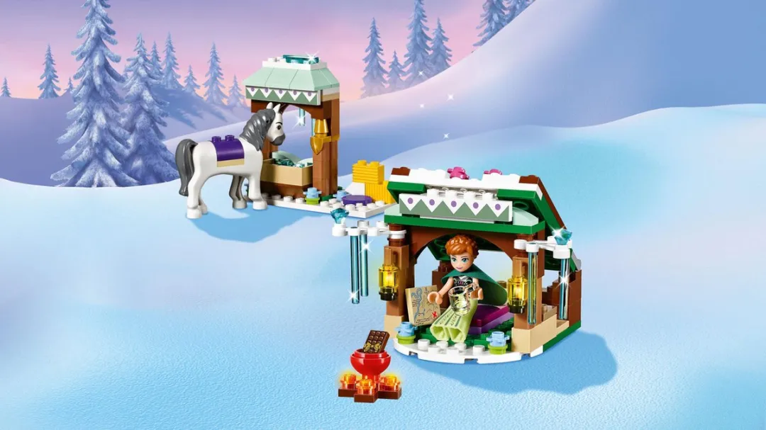 LEGO Disney Frozen Anna's Sneeuwavontuur 41147 - 153 Stukken