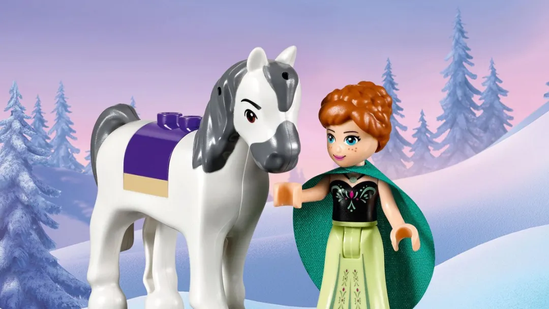 LEGO Disney Frozen Anna's Sneeuwavontuur 41147 - 153 Stukken