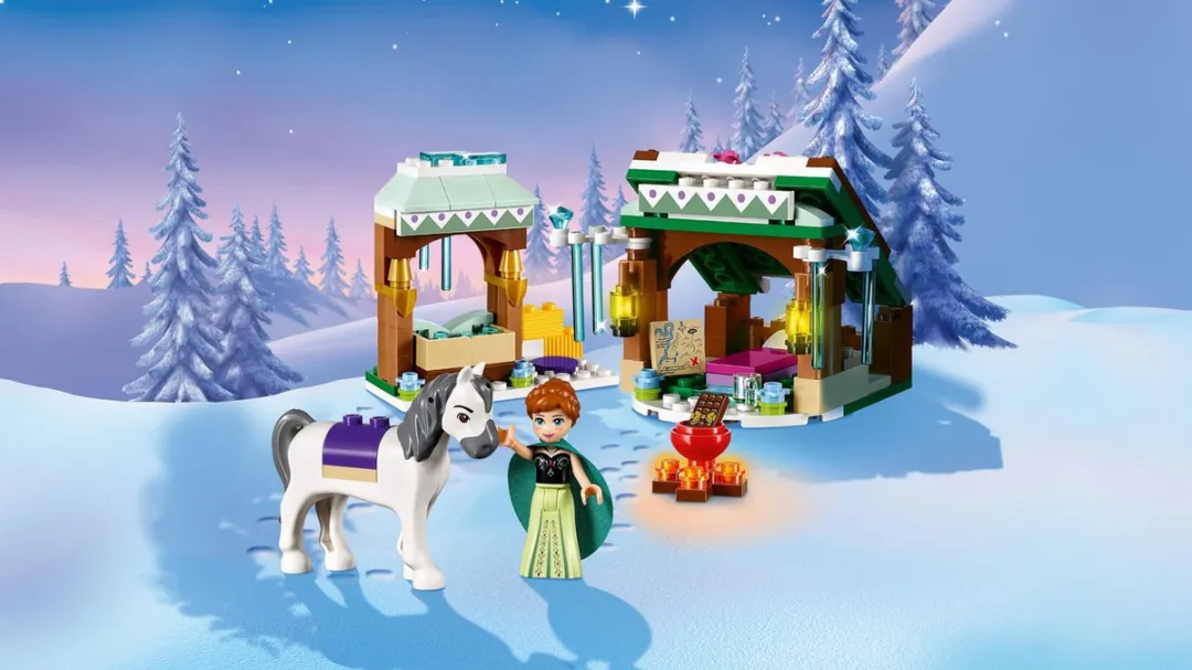 LEGO Disney Frozen Anna's Sneeuwavontuur 41147 - 153 Stukken