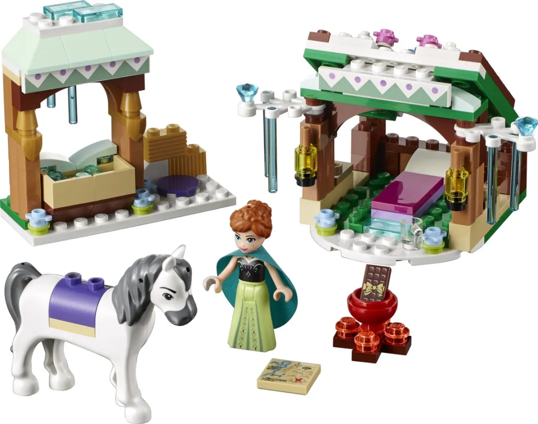 LEGO Disney Frozen Anna's Sneeuwavontuur 41147 - 153 Stukken