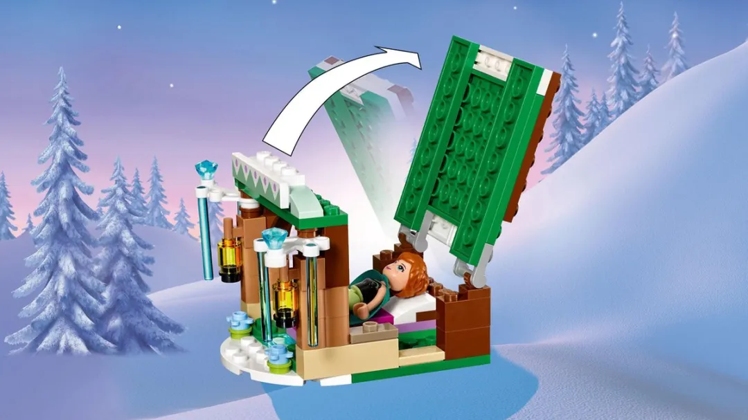 LEGO Disney Frozen Anna's Sneeuwavontuur 41147 - 153 Stukken - afbeelding 6 van 6