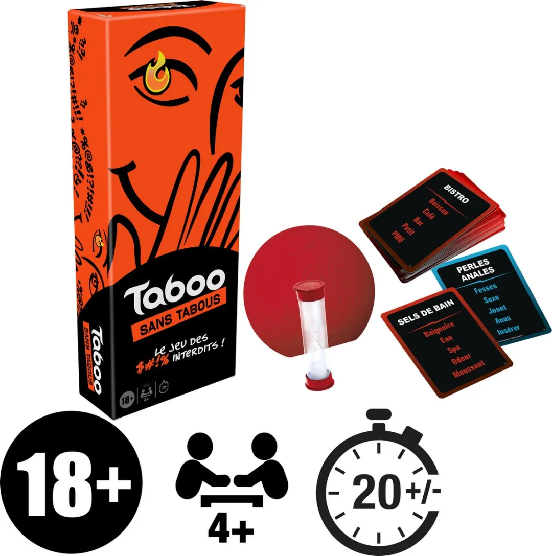 Hasbro Gaming Taboo Kaartspel - 4-10 Spelers