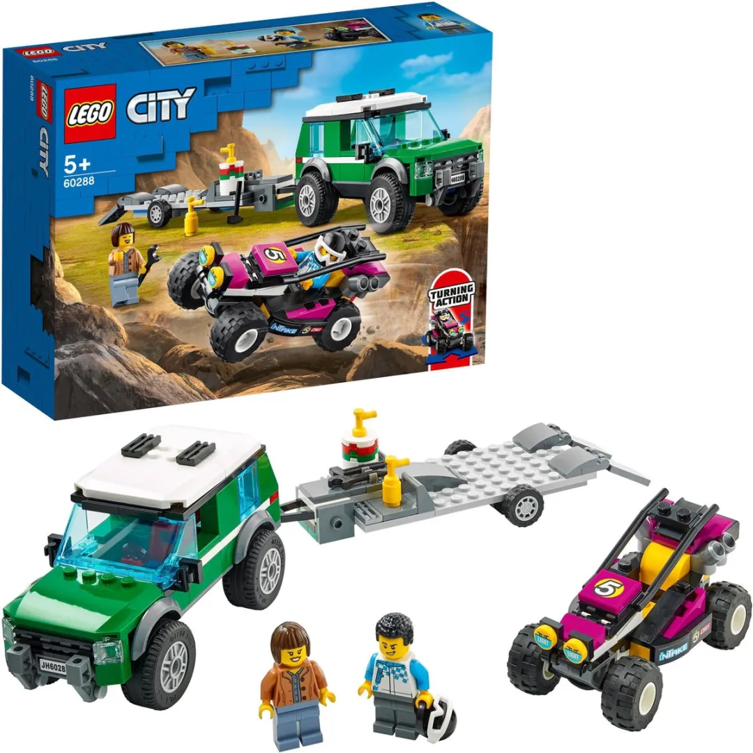 LEGO City Race Buggy Transporter 60288 - 210 Stukken