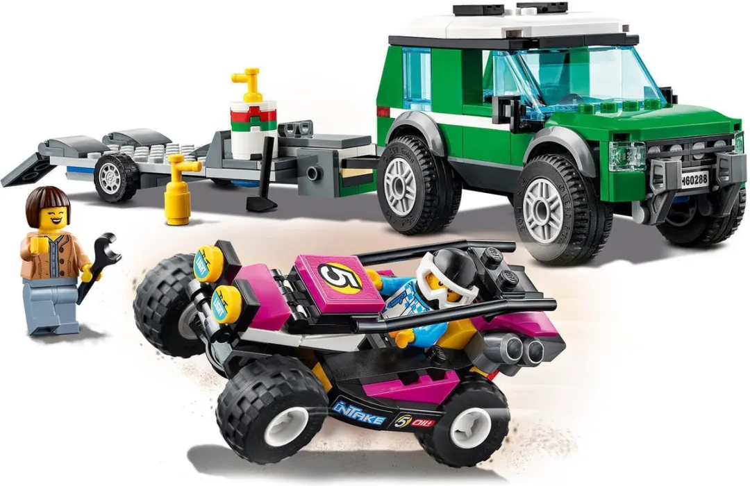 LEGO City Race Buggy Transporter 60288 - 210 Stukken