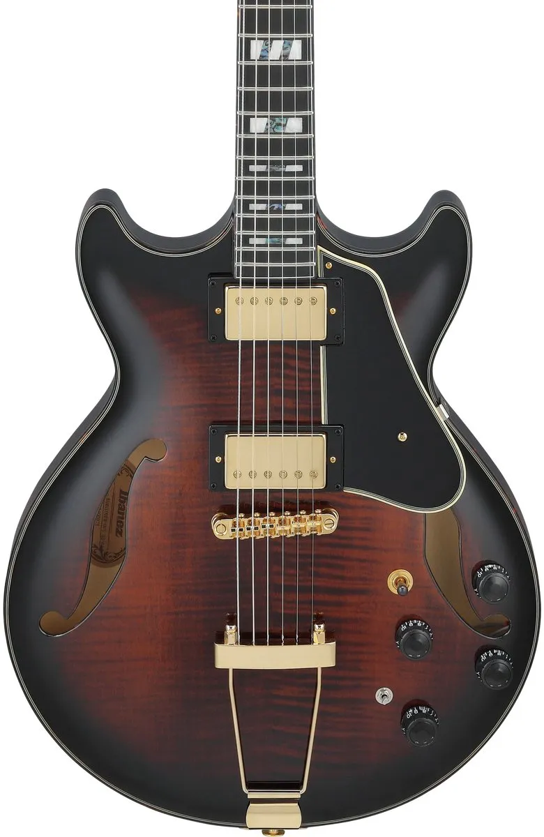 Ibanez Artstar AMH100FM-DVS Elektrische Gitaar - Dark Violin Sunburst