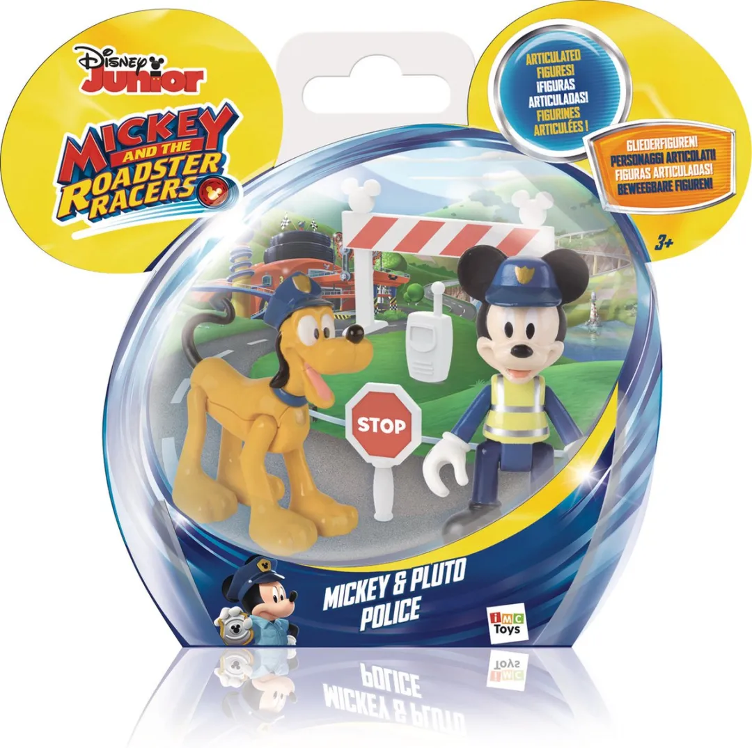 Imc Toys Mickey Roadster Racers Pack 2 - Mickey & Pluto - Veelkleuring