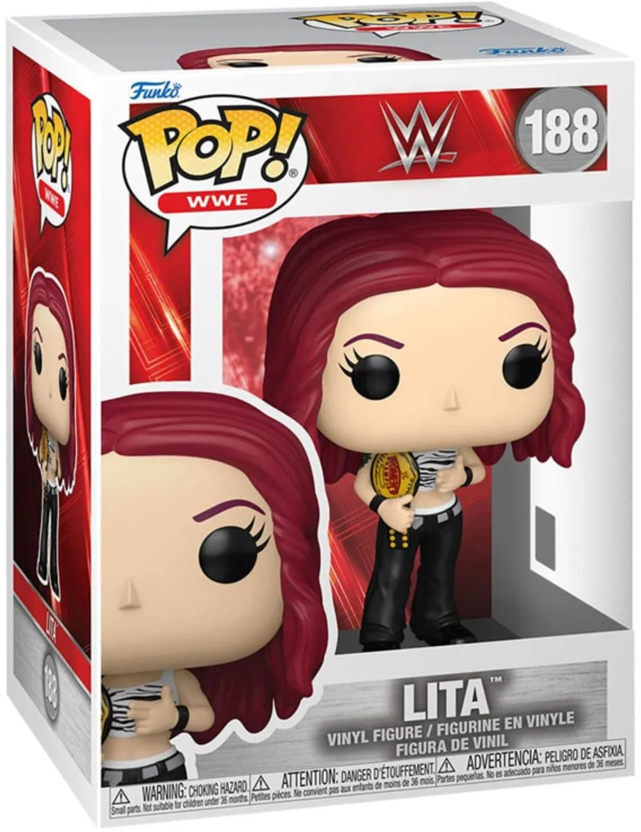 Funko Pop! WWE Lita #188 - Multicolor