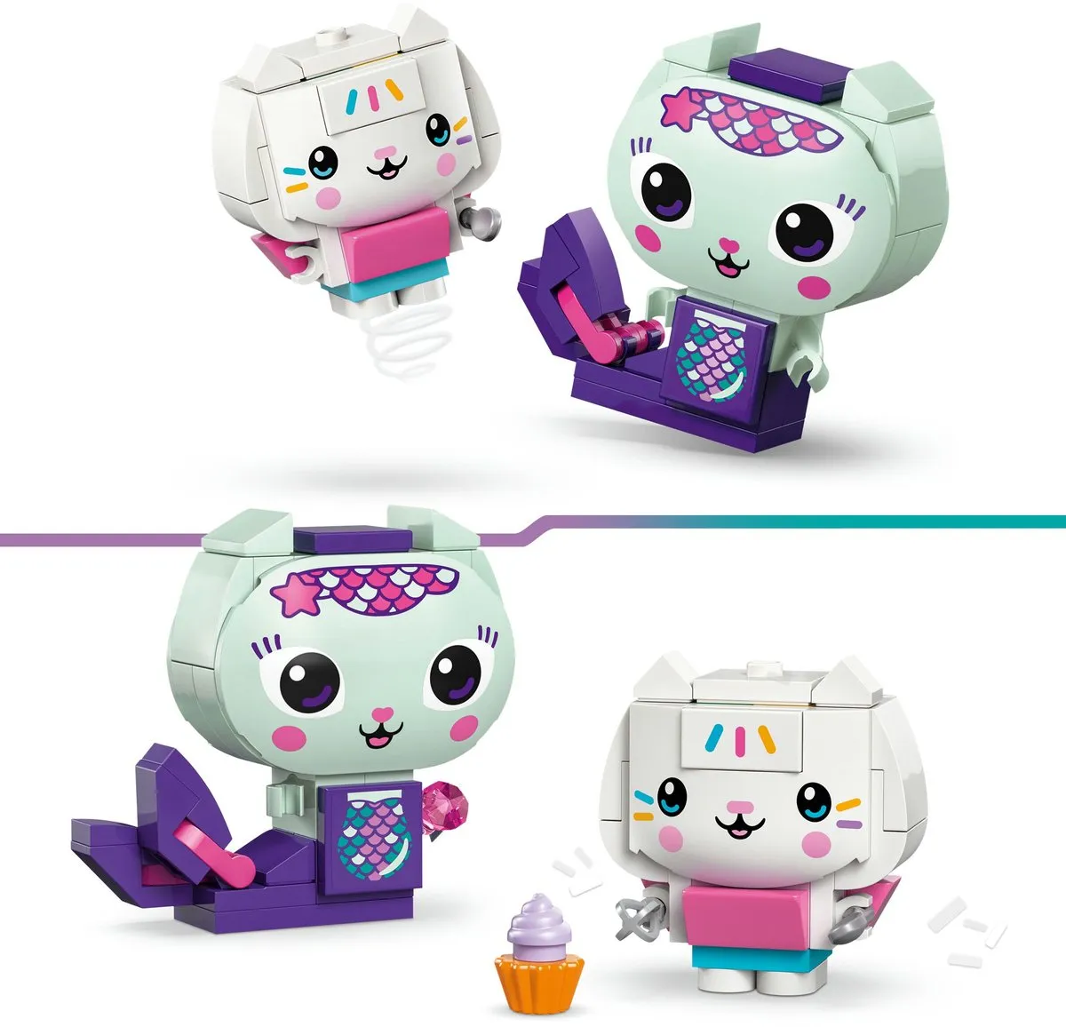 LEGO Gabby's Bouwbare Kattenvriendjes 11215 - Multicolor