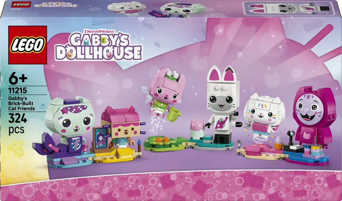 LEGO Gabby's Bouwbare Kattenvriendjes 11215