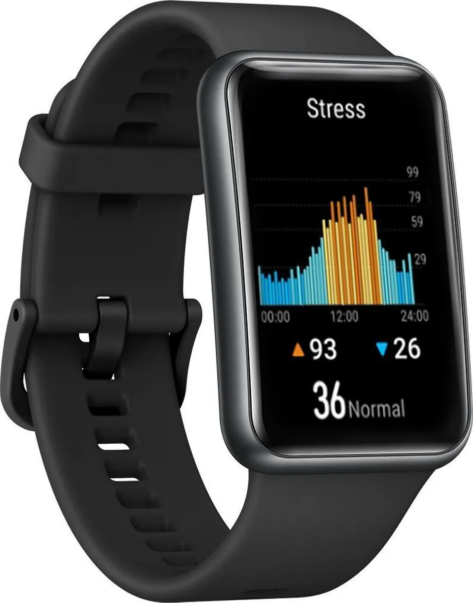 Huawei Watch Fit Smartwatch - 180mAh - 10 dagen batterij - Zwart