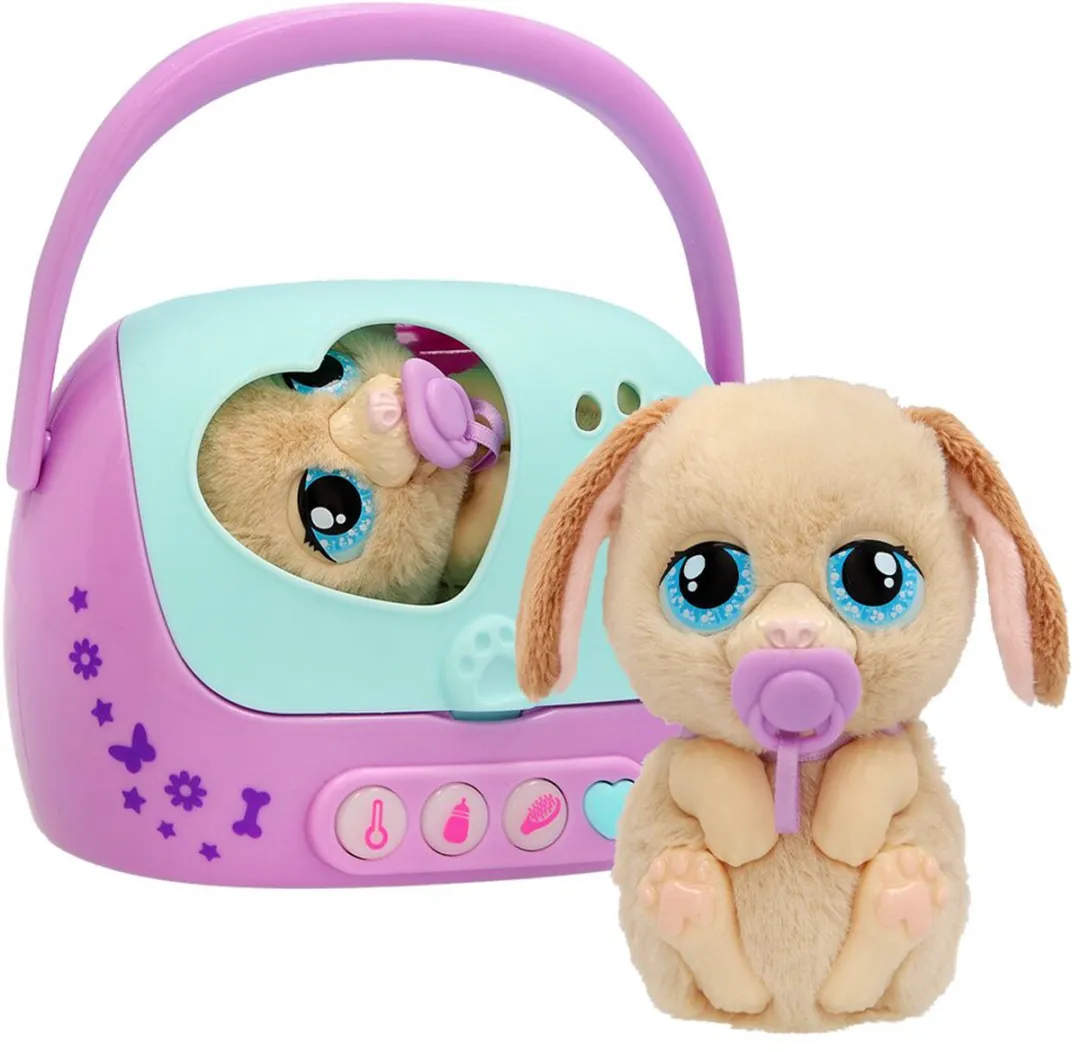 Imc Toys Baby Paws Just Born Puppy IM923478 Interactieve Draagmand - Multikleur - afbeelding 6 van 6