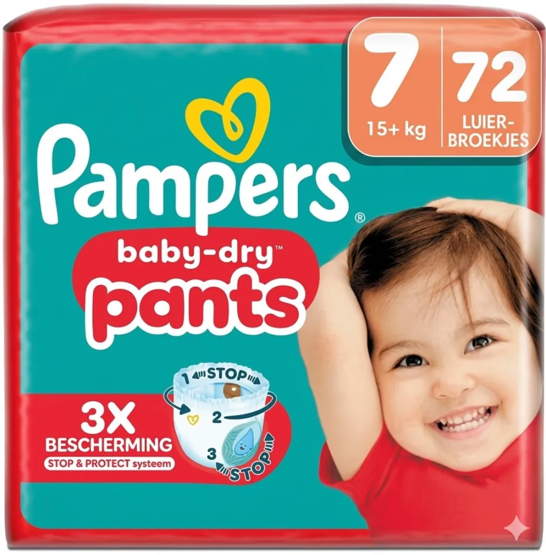Pampers Baby Dry Pants Maat 7