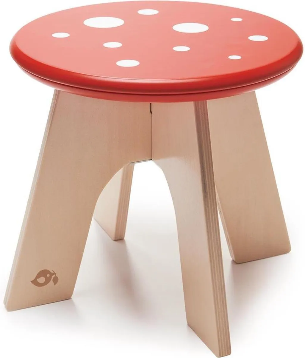 Tender Leaf Toys Kinderkruk Toadstool 34,5cm - Rood
