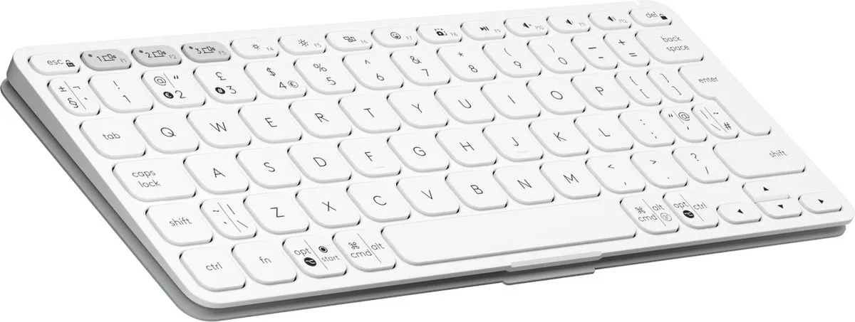 Logitech Keys-To-Go 2 Draadloos Tablettoetsenbord - Wit