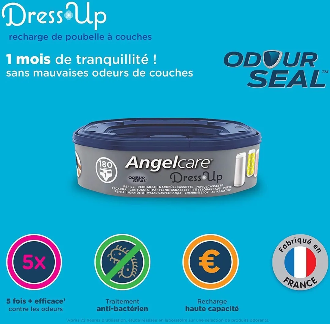 Angelcare Navulling Luieremmer Dress Up - Achthoekige Cassette