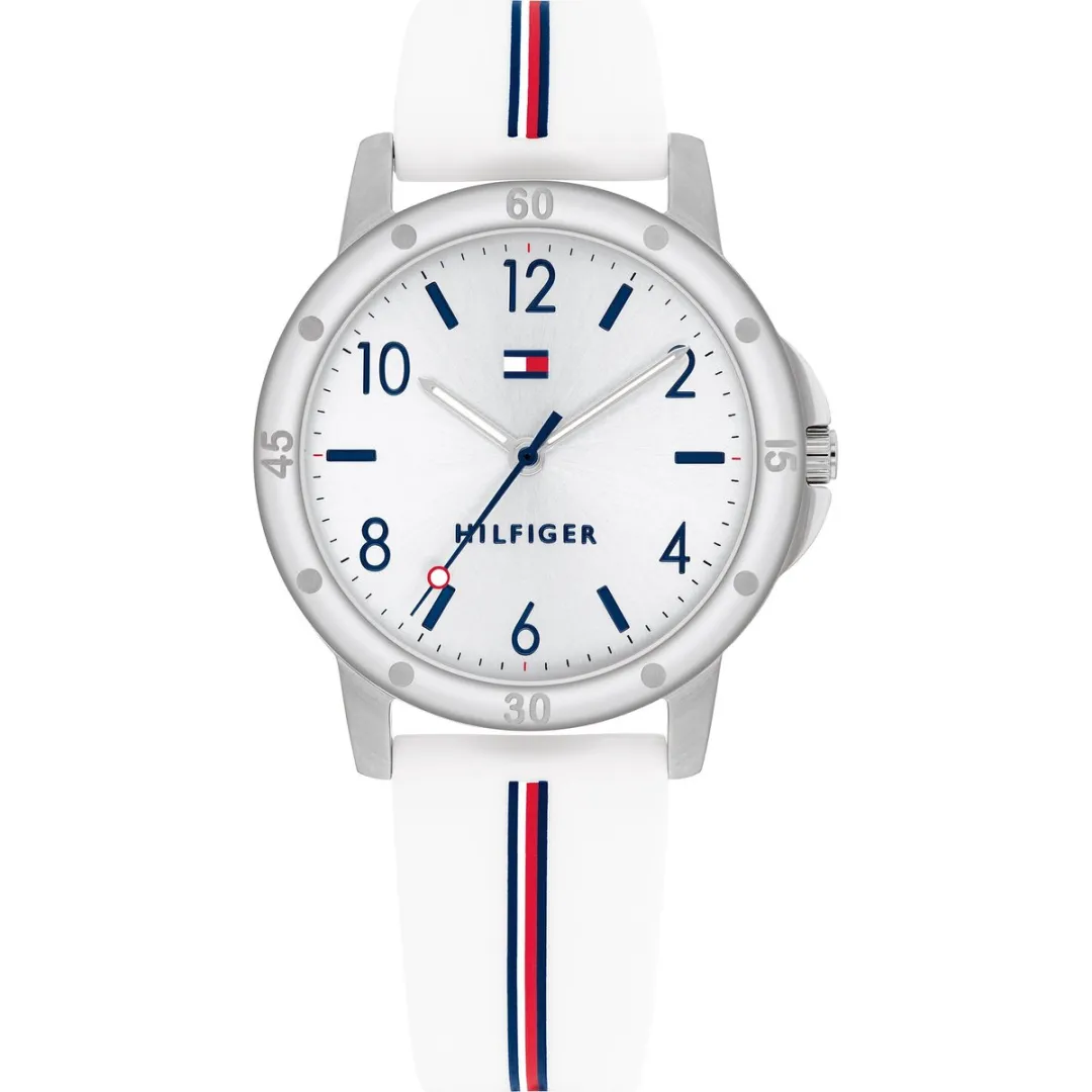 Tommy Hilfiger Kids Kinderhorloge - Staal Wit