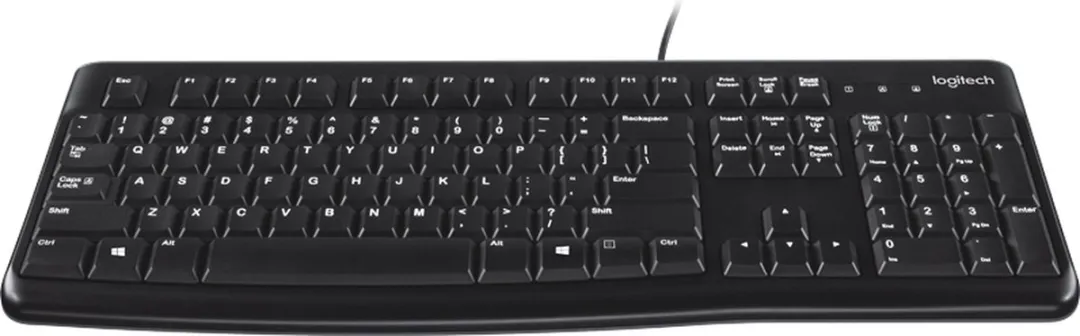 Logitech K120 Toetsenbord 920-002642 - Slovaaks - Zwart