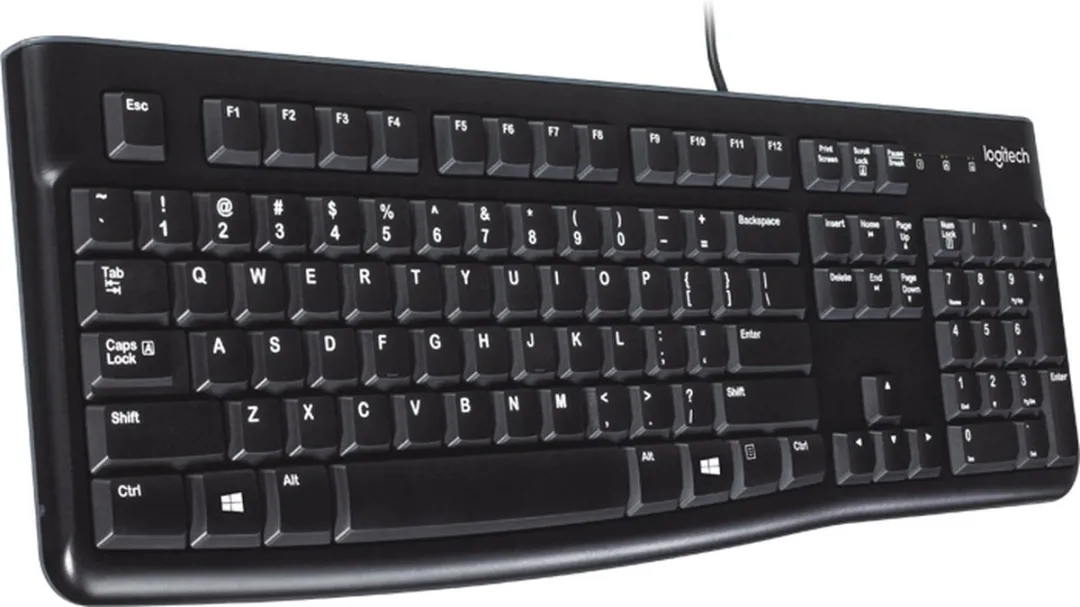 Logitech K120 Toetsenbord 920-002642 - Slovaaks - Zwart