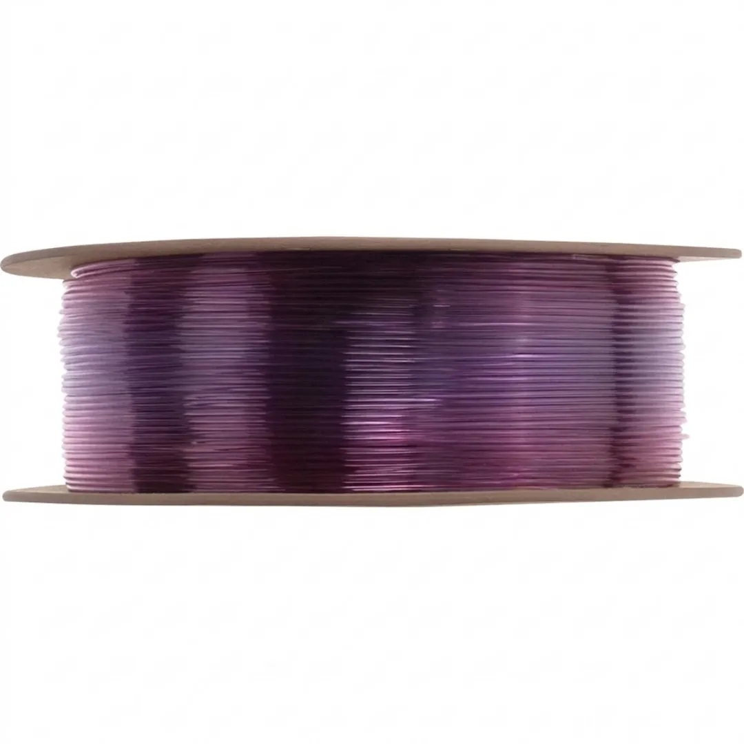 ESUN PLA-Clear Rainbow 1.75mm - 1kg - Paars/Rood