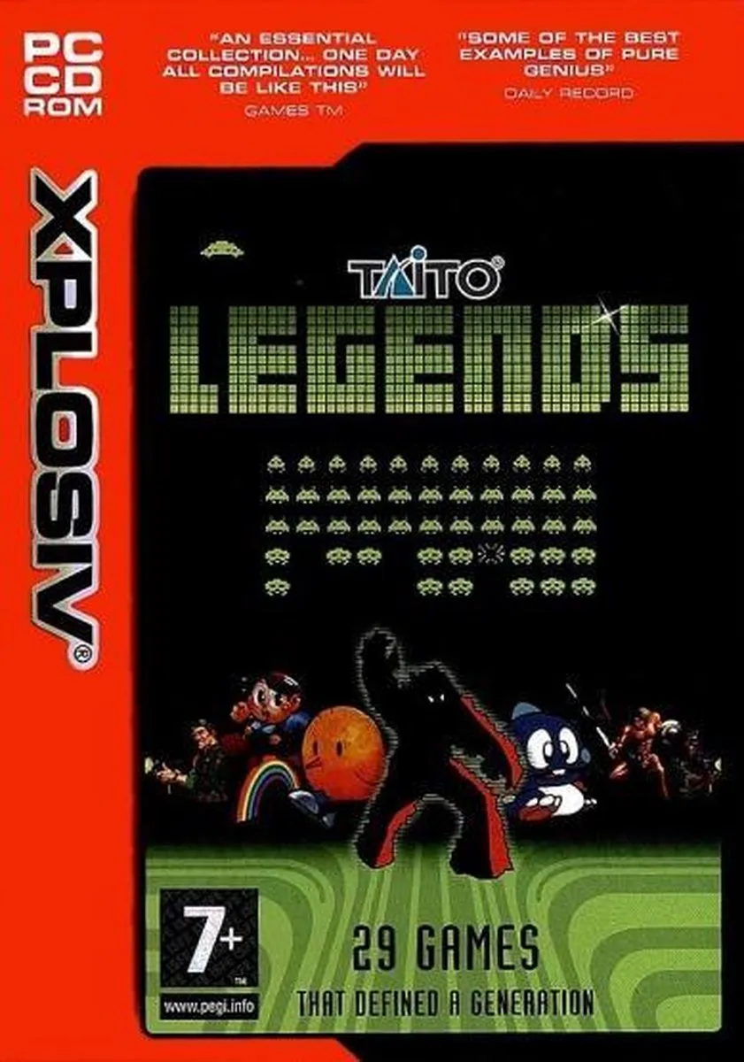 Sega Taito Legends Arcade Classics