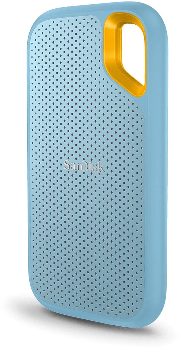 SanDisk Extreme Portable SSD SDSSDE61-2T00-G25B - 2TB - Sky Blue
