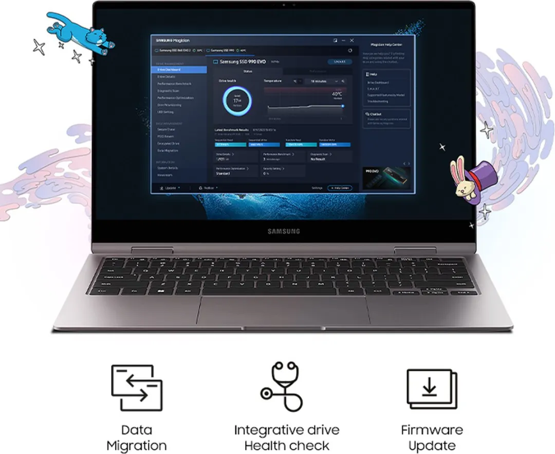Samsung 990 Evo MZ-V9E2T0BW SSD - 2TB