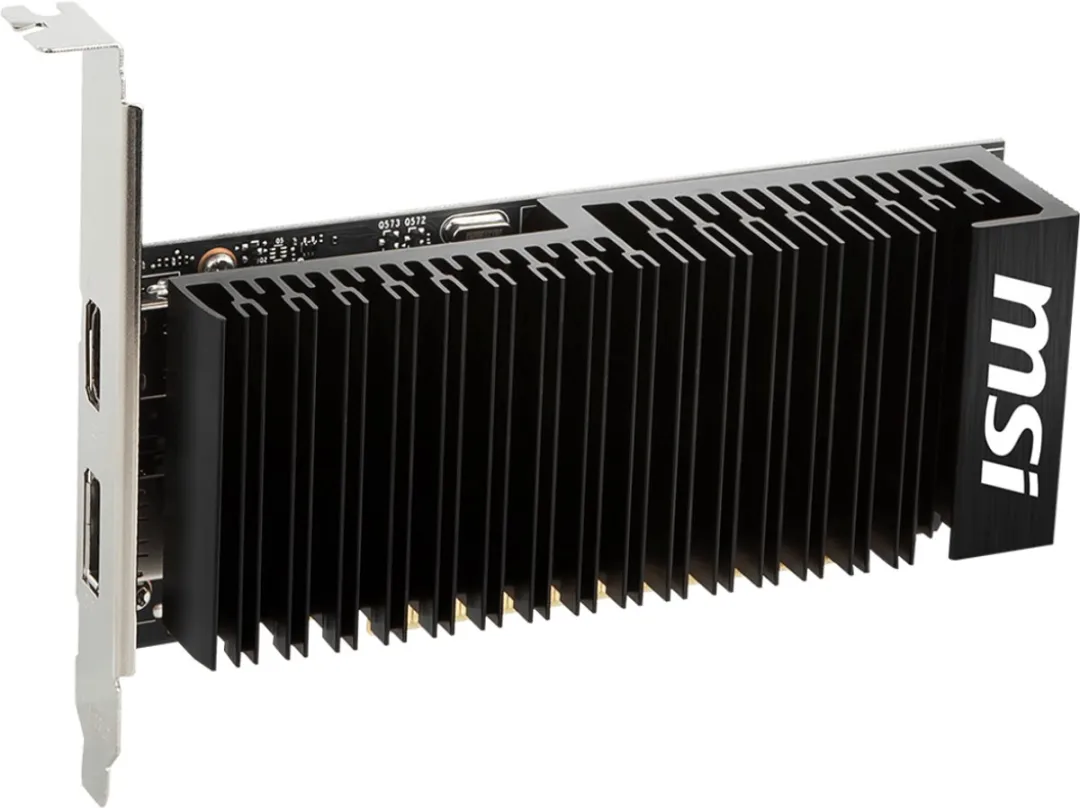 MSI GeForce GT 1030 2GHD4 LP OC Videokaart - 384 Cores