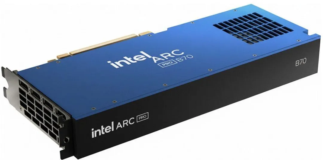 Intel Arc Pro B70 AI Videokaart 32GB PCIe 5.0