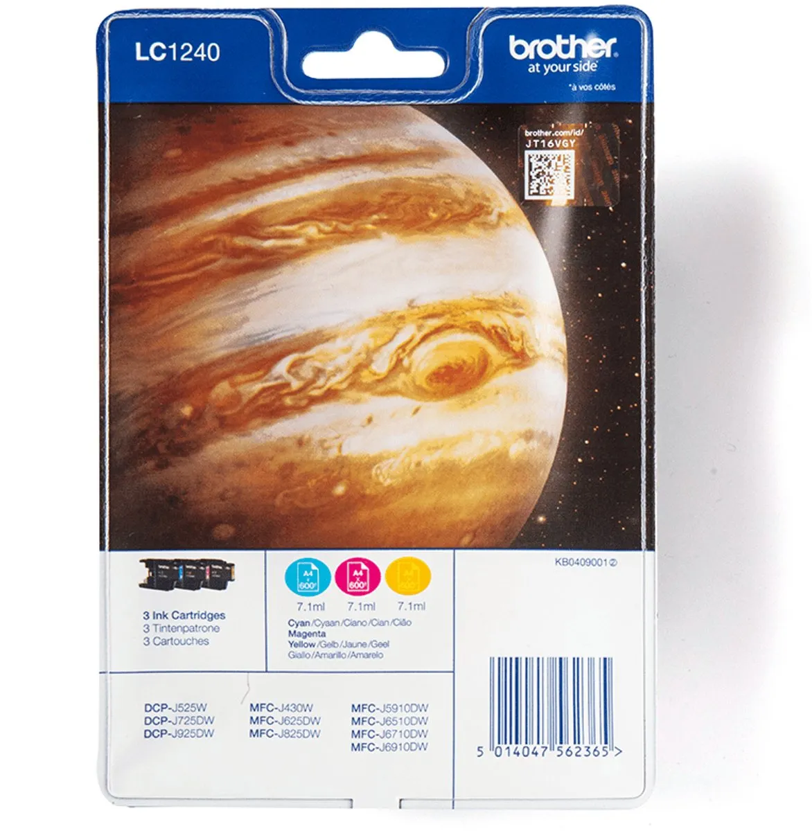 Brother LC-1240 Tricolour Inktcartridge