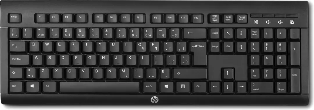HP K2500 Draadloos Toetsenbord - Zwart