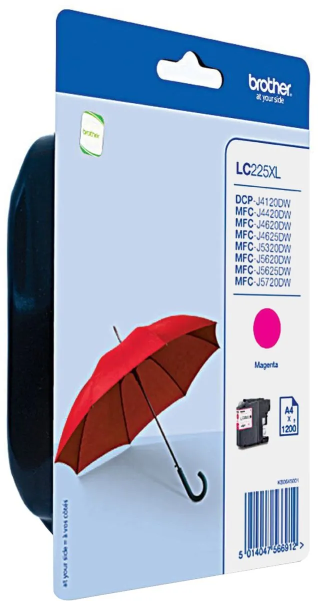 Brother LC225XLM Magenta Inktcartridge