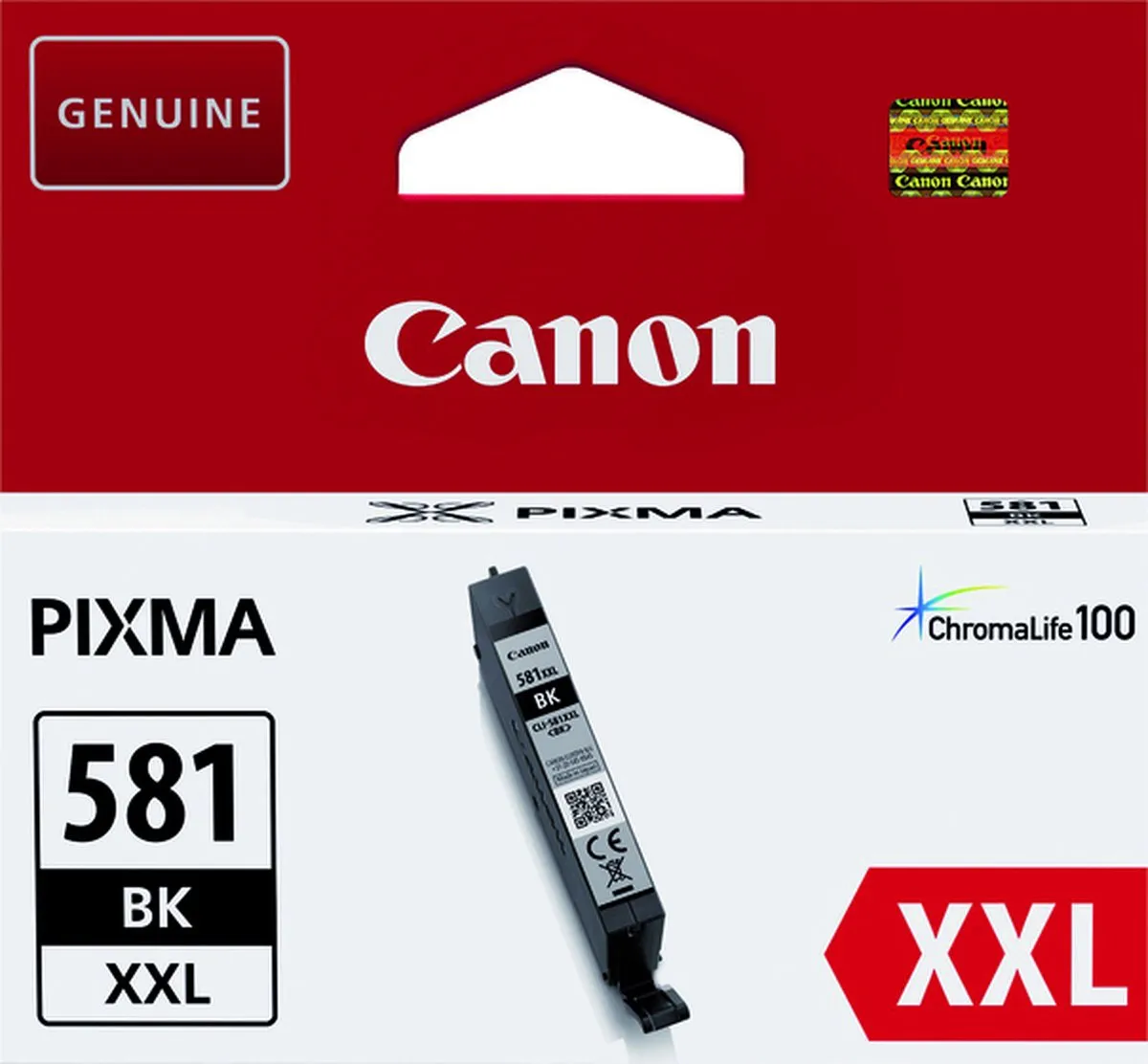 Canon CLI-581BK XXL Inktcartridge - 117ml - Zwart