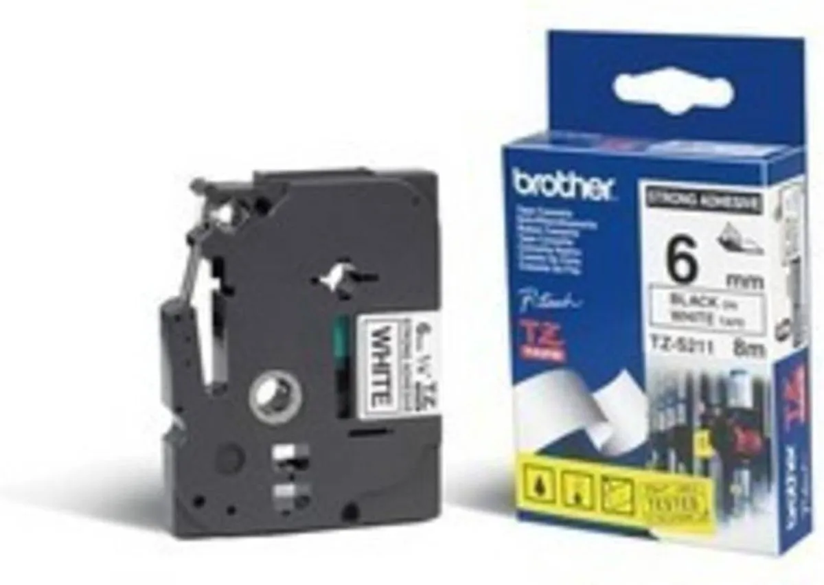 Brother TZ-S231 12mm Zwart - 8m
