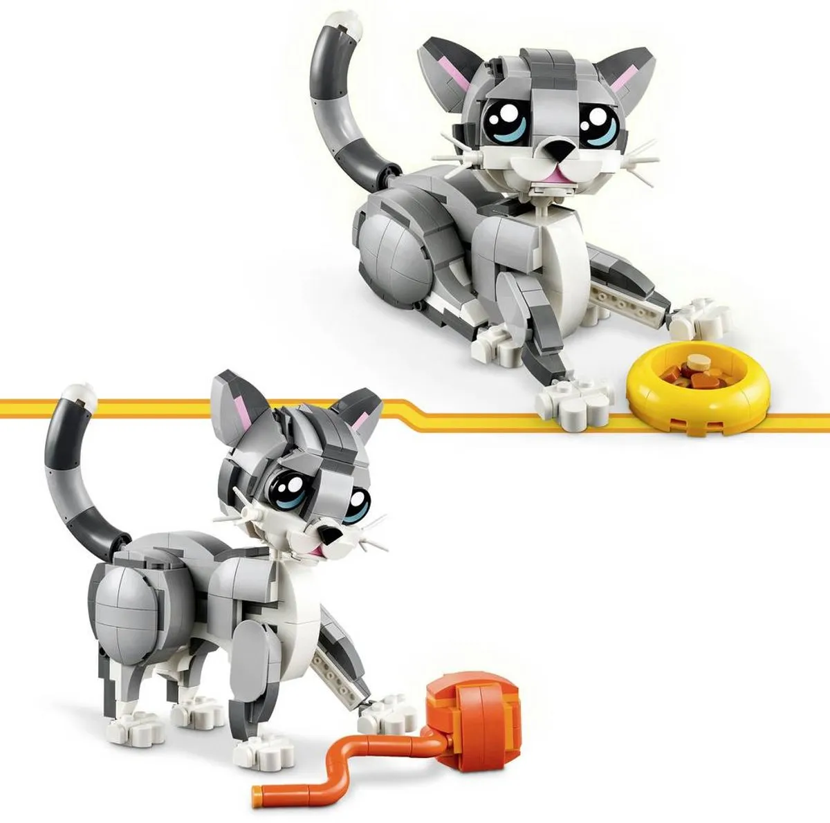 LEGO Creator 3in1 Speelse Kat 31163 - 407 Stukken - Meerkleurig